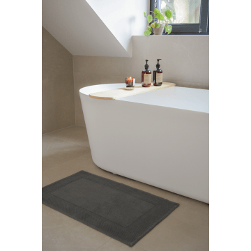 Badmat Lofty Lichtgrijs 50x80 cm